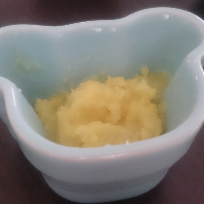 【離乳食】７ヶ月 モグモグ期 さつま芋の甘煮
